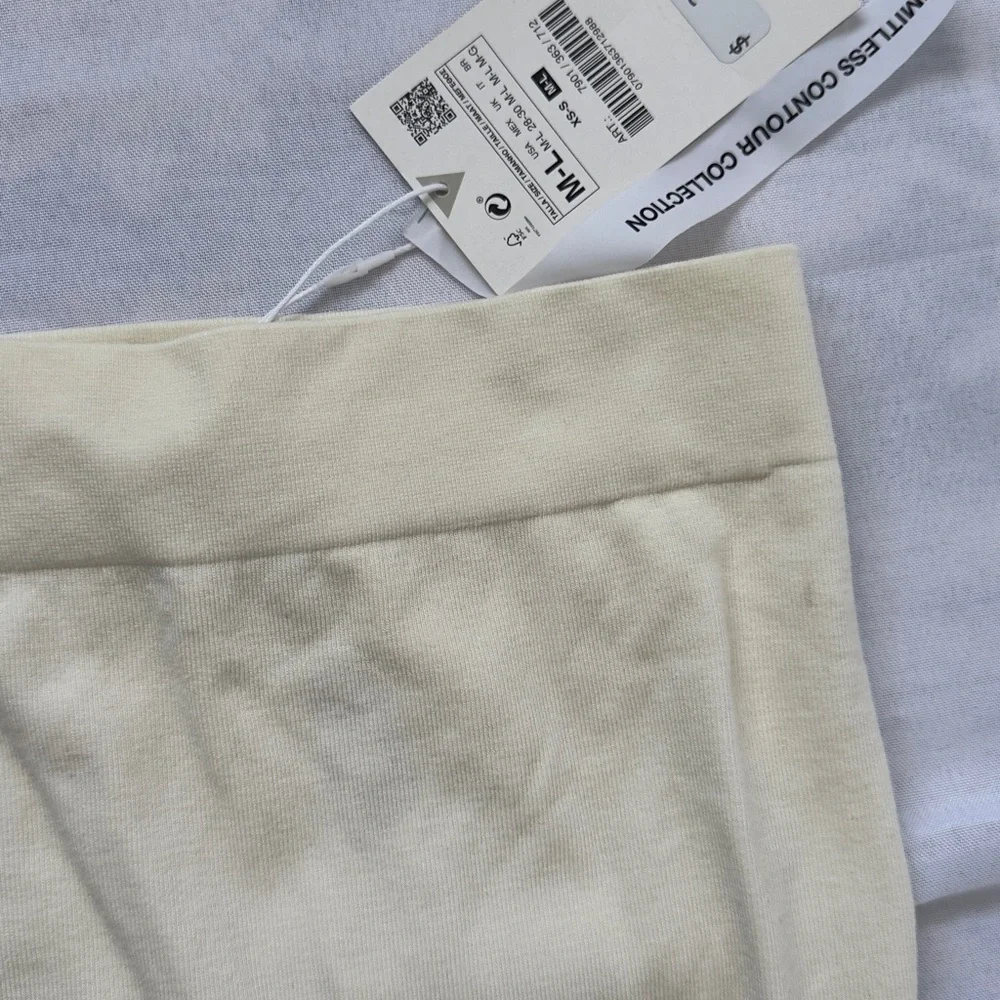 Zara Cream Midi Skirt - Picture 6 of 7